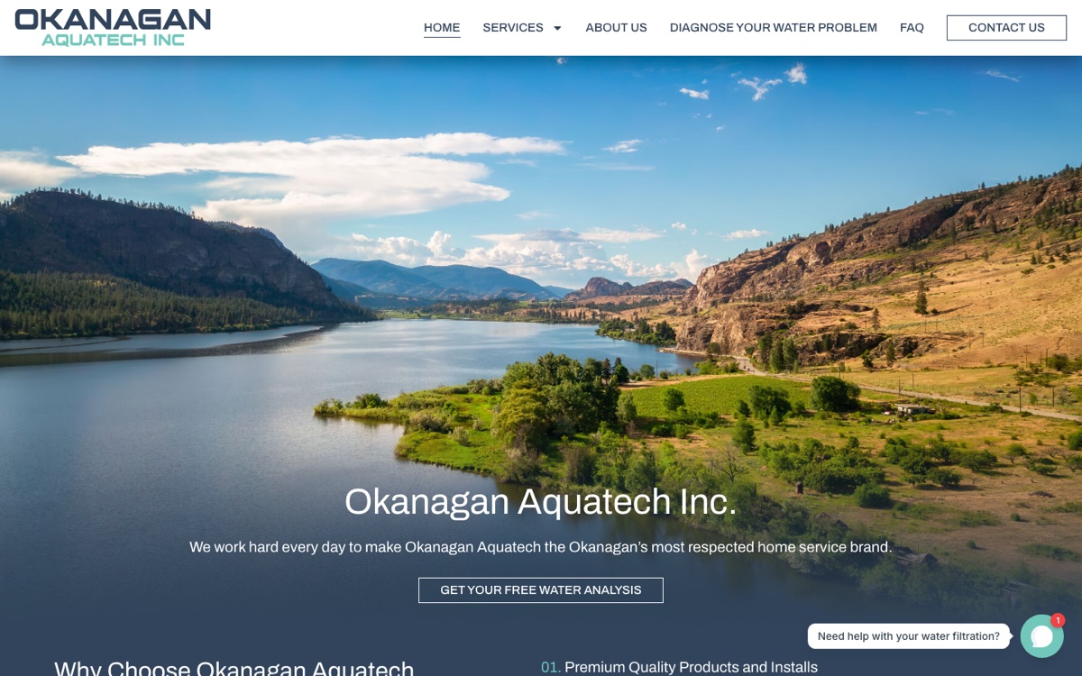 Okanagan Aquatech homepage